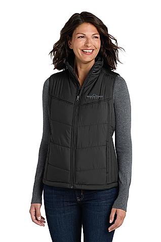 L709 - Port Authority Women's Puffy Vest - Idaho Forest Group - Logowear Store - Embroidery - #29726