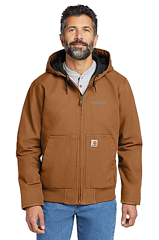 CT104050 - Carhartt Washed Duck Active Jac - Idaho Forest Group - Logowear Store - Transfer Screen Print - #29726